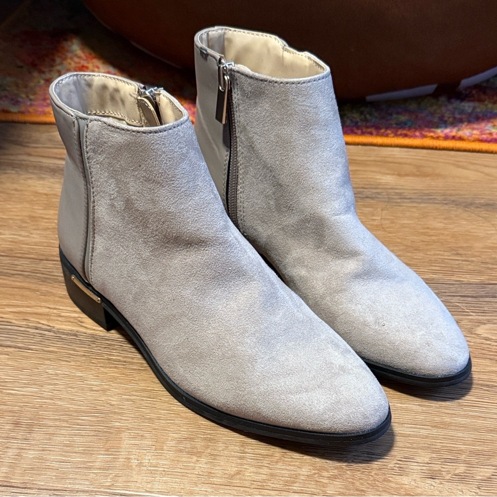 Lexie & Abbie - Suede & Leather Ankle Boot